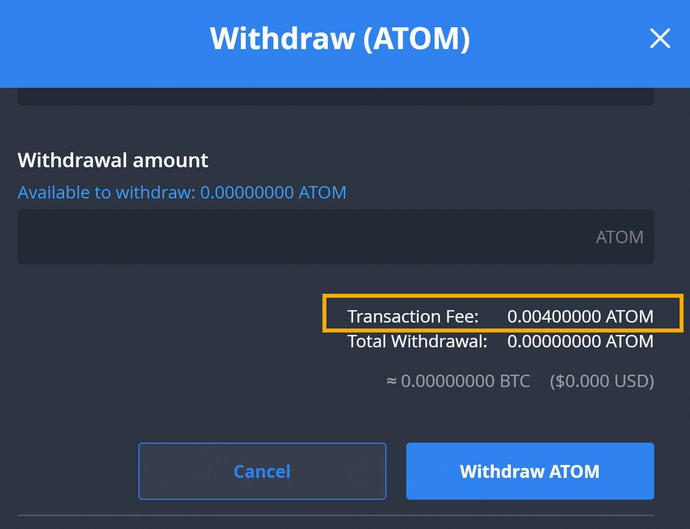Crypto Withdrawals – Bittrex Global